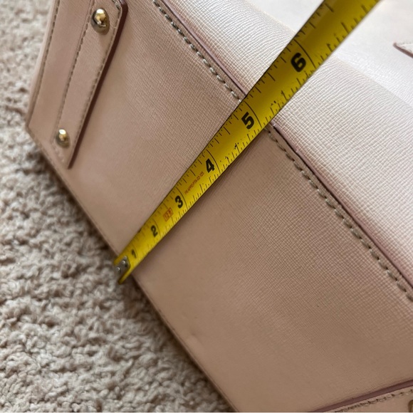 Dooney & Bourke Light Pink Leather Shoulder Bag READ! - Picture 12 of 14